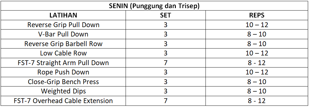 Jenis-jenis Program Latihan - Natalie Manning