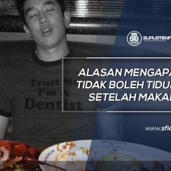 Bahaya Tidur Setelah Makan