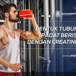 Bentuk Tubuh Padat Berisi dengan Creatine