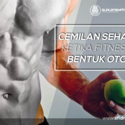 Cemilan sehat saat fitness bentuk otot