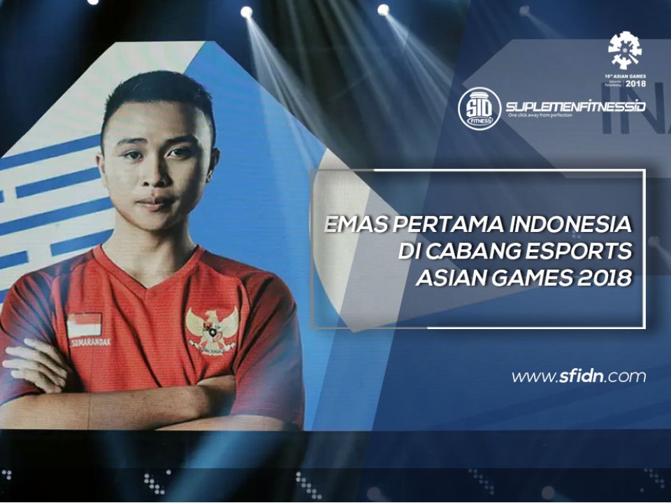 Emas pertama Indonesia di Esports AG 2018