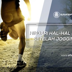 Hal yang wajib dihindari Setelah Jogging