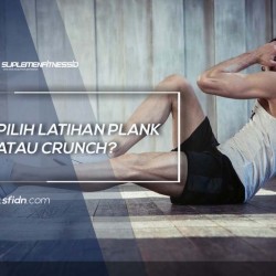 Pilih Plank atau Crunch